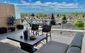 Penthouse-Appartement mit Alpenblick