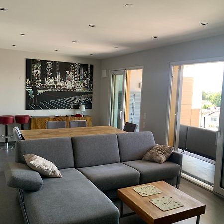 Penthouse-Appartement mit Alpenblick Friedrichshafen Exterior foto