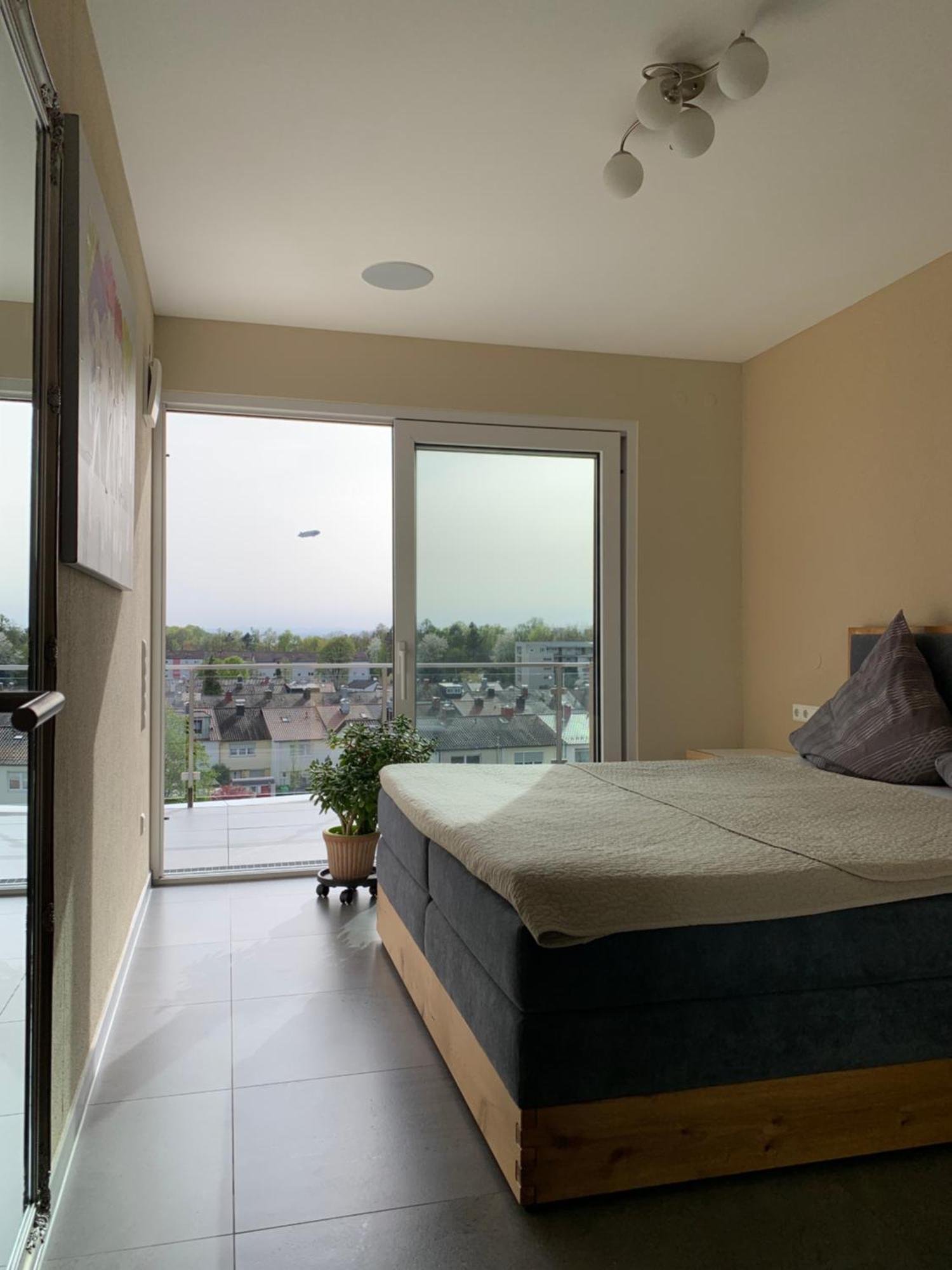 Penthouse-Appartement mit Alpenblick Friedrichshafen Exterior foto